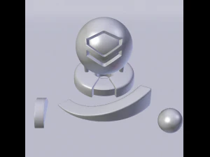 Lava Shader 3D Model
