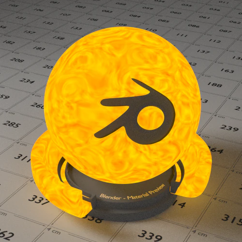 Lava Shader 3D Model .c4d .max .obj .3ds .fbx .stl .blend 