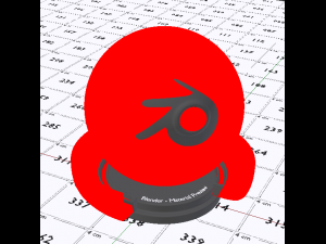 Lava Shader 3D-Modell