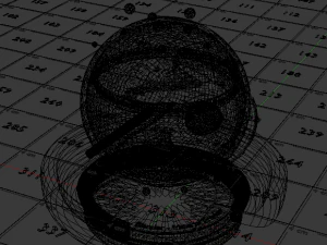 Lava Shader 3D Model