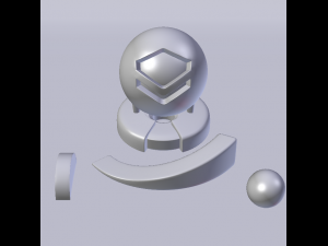 Wax Shader 3D Model
