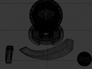 Wax Shader 3D Model