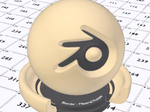 Wax Shader 3D Model