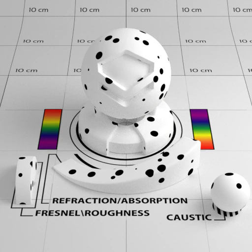 Point Shader 3D Model .c4d .max .obj .3ds .fbx .stl .blend 