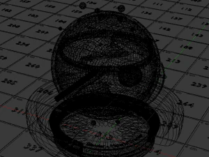 Halbtransparenter Shader 3D Modell