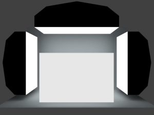 White Light Studio 3D Модель