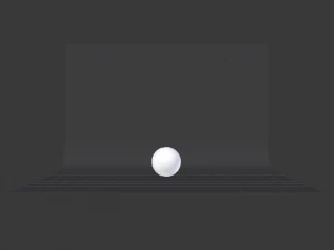 IBL Studio Setup 3D Model