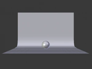 IBL Studio Setup 3D Model