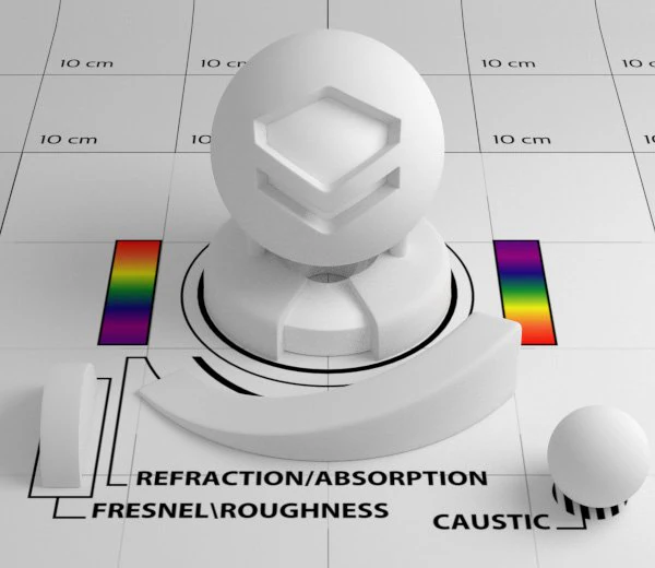 Ball of setting materials 3D Model .c4d .max .obj .3ds .fbx .stl .blend
