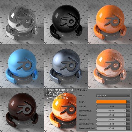 Multifunctional Shader Grátis Modelo 3D In Outro 3DExport