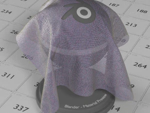 Shader multifunzionale per l'impostazione del tessuto Modello 3D