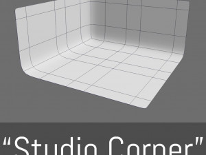 Studio Corner 3D Model