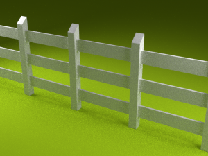Barn Fence Modelo 3D