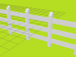 Barn Fence Modelo 3D