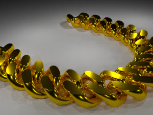 Cuban Chain 3D Model