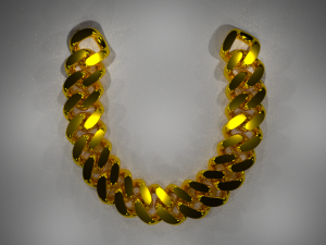 Cuban Chain Model 3D