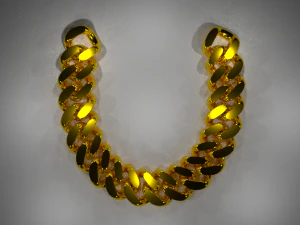 Cuban Chain 3D Model