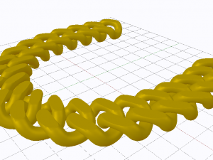 Cuban Chain Model 3D
