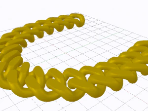Cuban Chain 3D Model