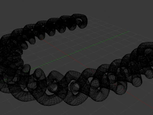 Cuban Chain 3D Model