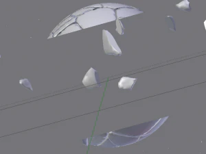 Planet Explosion 3D Model