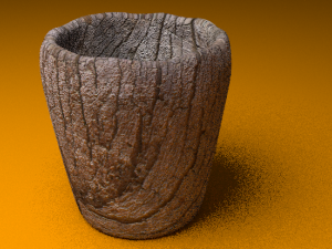 Wooden Cup 3Dモデル