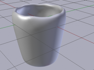 Wooden Cup 3Dモデル