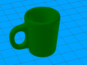 3D Mug Model 3D