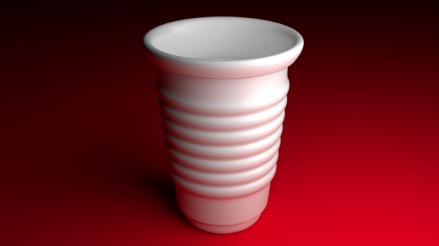 Plastic Cup Modello 3D .c4d .max .obj .3ds .fbx .stl .blend 