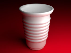 Plastic Cup 3D Model