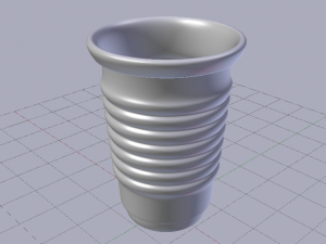 Plastic Cup Modello 3D