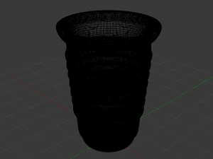 Kunststof beker 3D Model