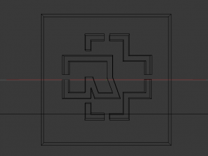 Rammstein - Logo 3D Model
