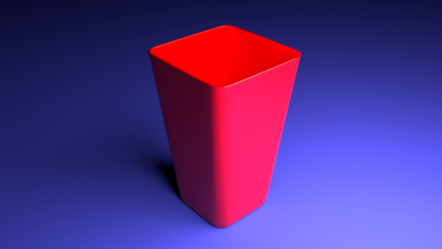 Simple Cup Model 3D .c4d .max .obj .3ds .fbx .stl .blend 