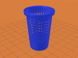 Cesto de lixo Modelo 3D