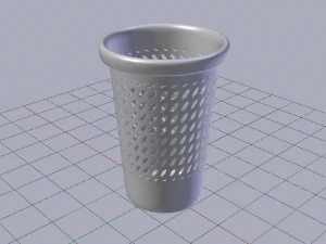 Cesto de lixo Modelo 3D