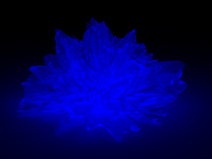 Glowing Crystal 3D Модель