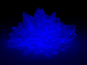 Светящийся кристалл 3D Модель