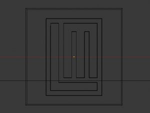 Lindemann - logo 3D मॉडल