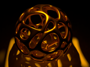 Parametric Voronoi Sphere Model 3D