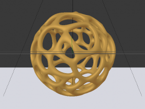 Parametric Voronoi Sphere 3D मॉडल