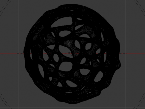 Parametric Voronoi Sphere 3D मॉडल