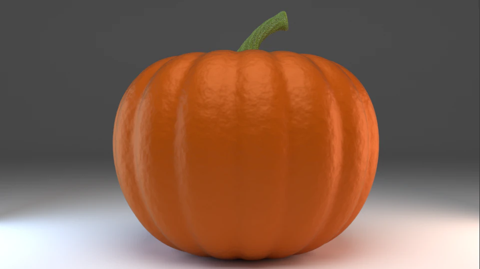 Pumpkin 3D Model .c4d .max .obj .3ds .fbx .stl .blend 