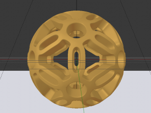 Spherical Pattern Symmetry 3D-Modell