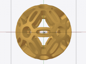 Spherical Pattern Symmetry 3D-Modell