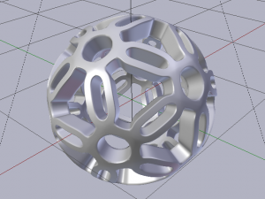 Spherical Pattern Symmetry 3D-Modell