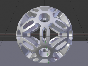 Spherical Pattern Symmetry 3D-Modell