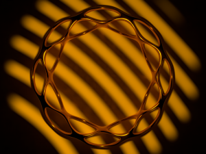 Voronoi Style Bracelet 3D Model