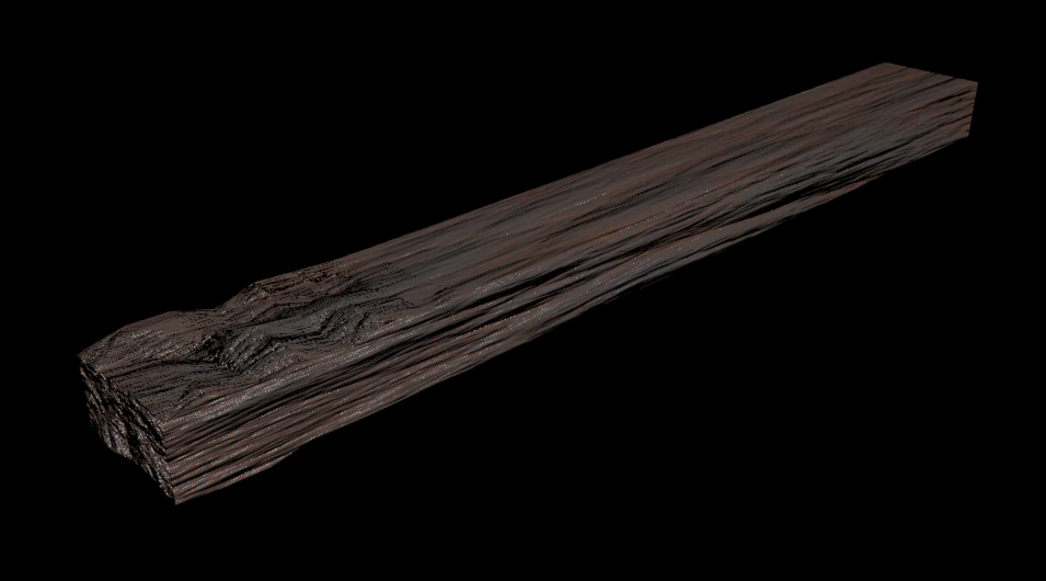 Rusty Metal 3D Model .c4d .max .obj .3ds .fbx .stl .blend 