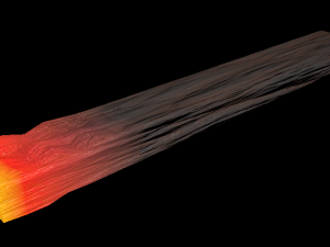 Heated Metal - animated 3D Model